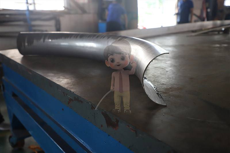 鋁型材裝飾線條彎曲